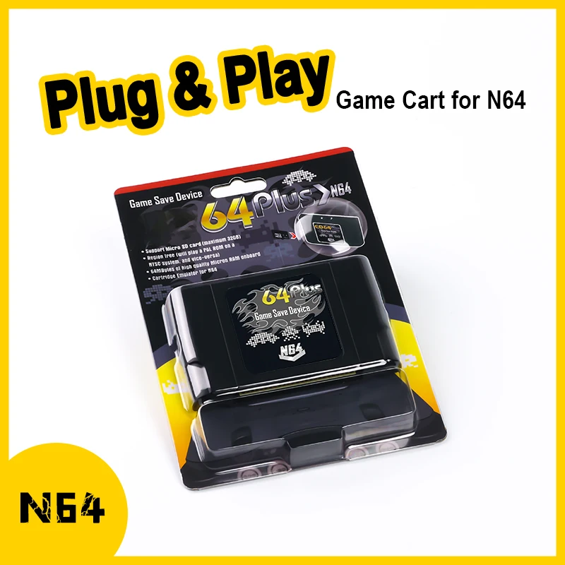 Retro Gaming N64 - 64 Bit Retro 340 in 1